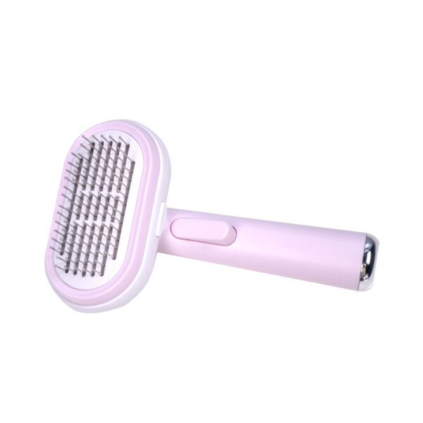 Hair Removal Steel Needle Comb Free Combination Bath Brush Pet Products - Image 2
